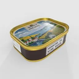 Herring Sauce Can