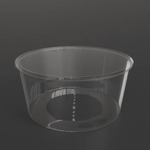 Rounded cup can