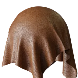 Natural Chestnut Goat Leather