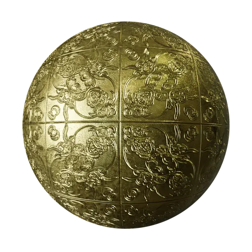 Dragon Mofits Engraved Gold