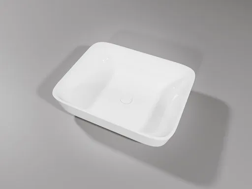 High-quality 3D model of a square Oltens washbasin showcasing innovative design and durability, compatible with Blender.