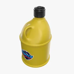 Fuel canister yellow clean