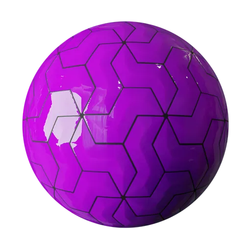 Abstract Purple Geometric Pattern