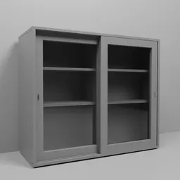 Ikea Display cabinet - VIHALS Grey