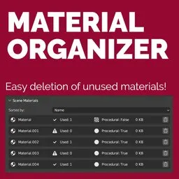 Material Organizer