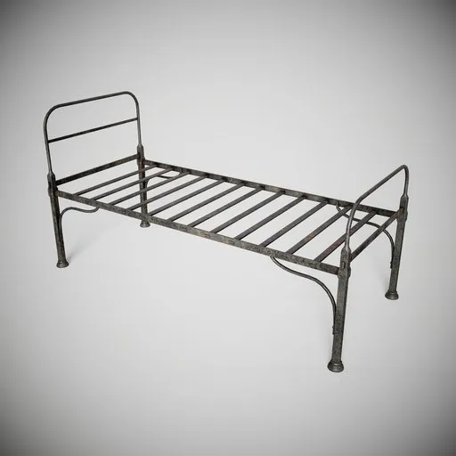 UK Vintage Hospital Bed