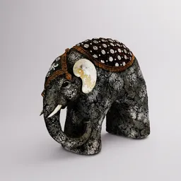 Elephant decor scan