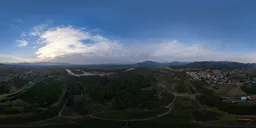 Green space trees HDR