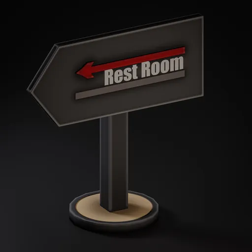 Rest-room sign