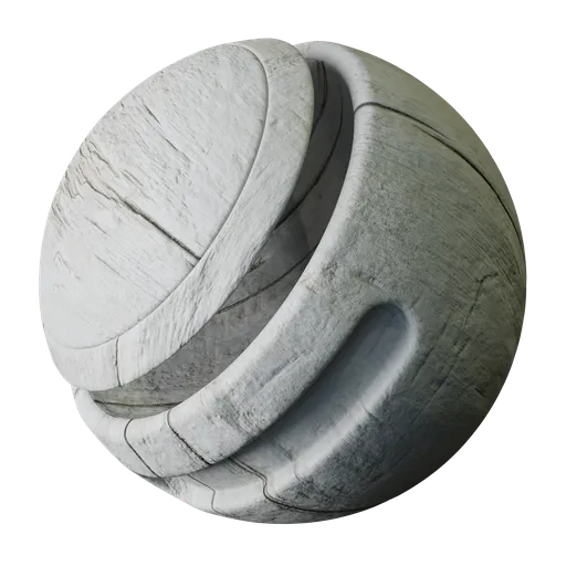 White Painted Wood