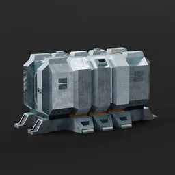 Space Station Kitbash Small Pod