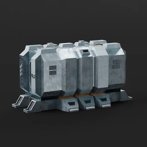 Space Station Kitbash Small Pod