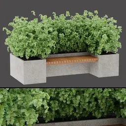 Modern Planter Seat