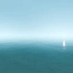 Deep sky Blue Panorama