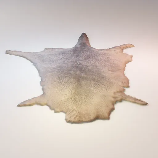 Kangaroo pelt hide with hair