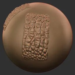 Cracked Crocodile Scales