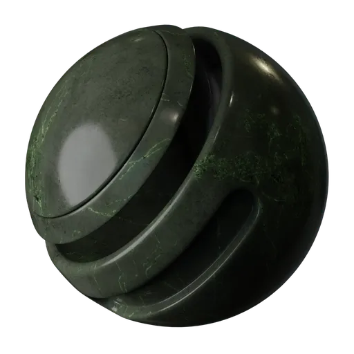 Green marble