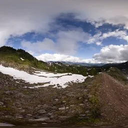 Mountain Landscape Cloudy Day