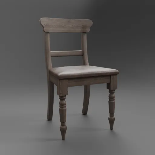 19Th English Schoolhouse Leather Side