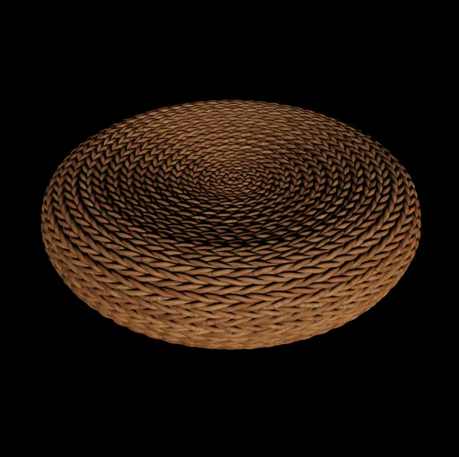 Bamboo seat cushion