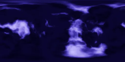 Nebula in Deep Dark Space