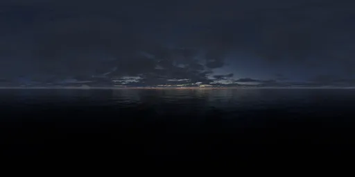 Evening red light cloud 16k