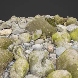 Rocks by River Photoscan