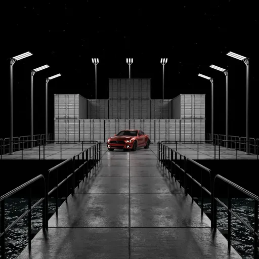 Car Scene - Port