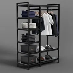 Men Closet - Decoration set