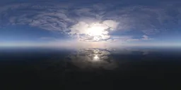 Cloudy Daytime Sky Ocean