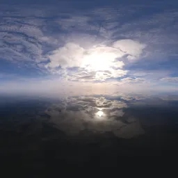 Cloudy Daytime Sky Ocean