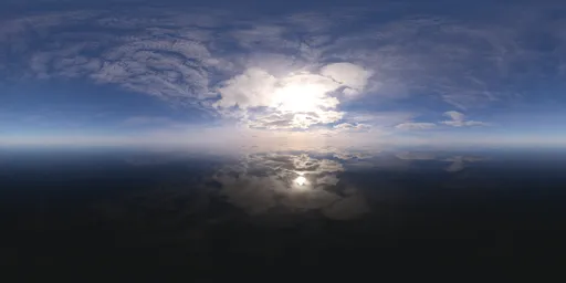 Cloudy Daytime Sky Ocean