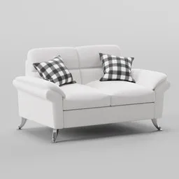 Malkang 2-seater sofa White
