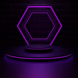 Black violate neon Set02