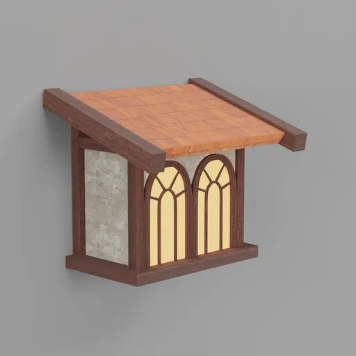 Rectangular Double Dormer Window