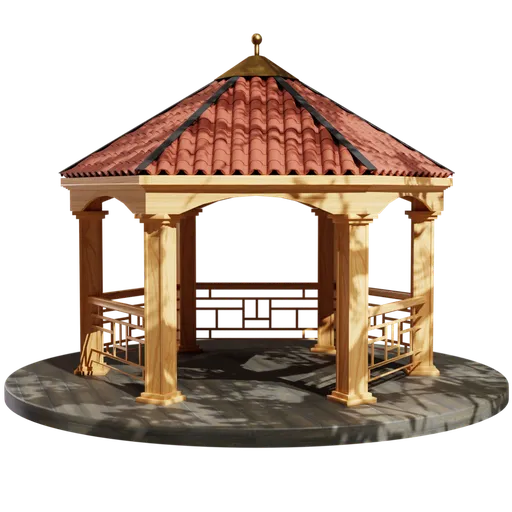 Garden & Backyard Wooden Gazebo Building