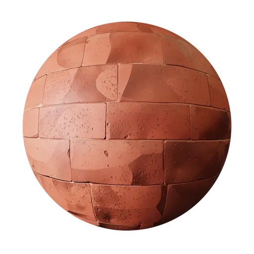 Red stone stylized