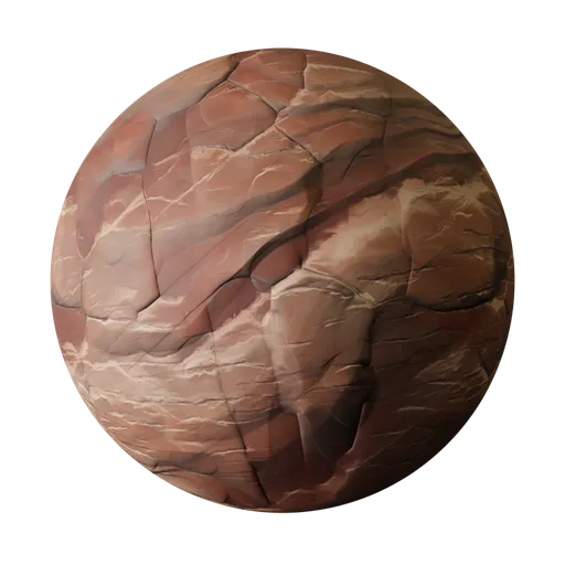 Stylized cliff