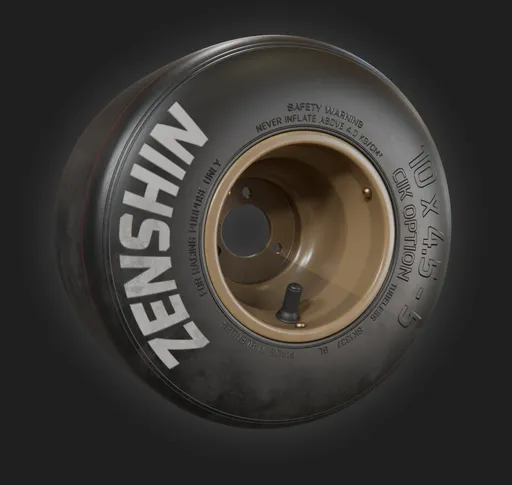 Kart Front Wheel - Bell