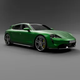 Porsche Taycan Turbo S Cross Turismo