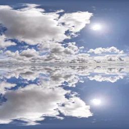 Infinite Real Sky - Sunny Clouds Day