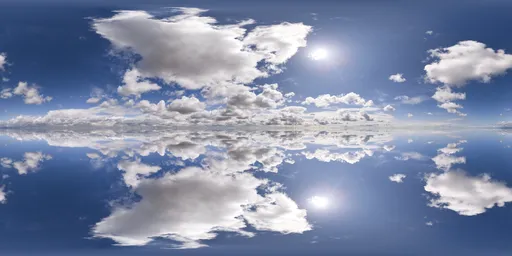 Infinite Real Sky - Sunny Clouds Day