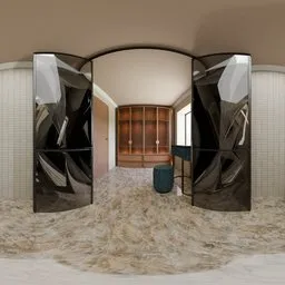 Bathroom with Walk-in Closet