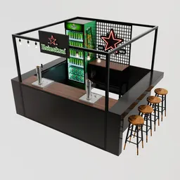 Beer tent Heineken