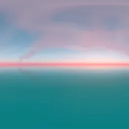 Pink Cloudy Sky Ocean