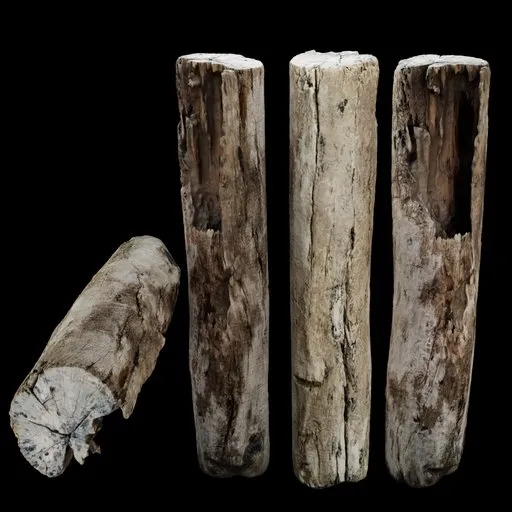 Hollowed Wooden Log