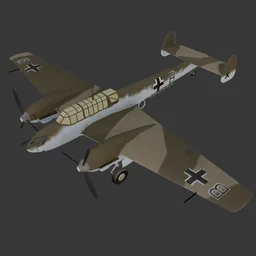 Fighter Messerschmitt Bf 110