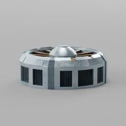 Space Station Kitbash Prop