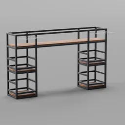 Industrial Bar Shelving