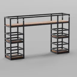 Industrial Bar Shelving